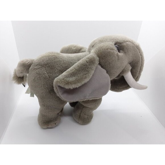 VTG Trendmasters Jumanji Elephant Plush Stuffed Animal 12 Inch Rare Vintage 1995 - Picture 2 of 3